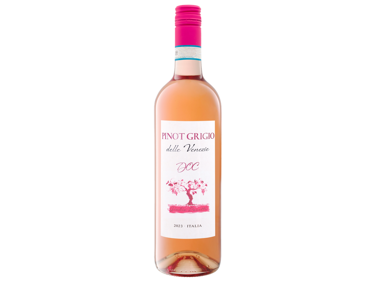 Italiaanse Pinot Grigio delle Venezie DOC rosé wijn.