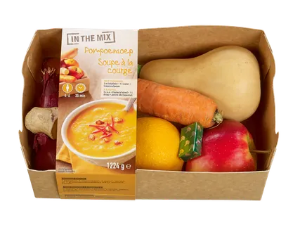 Boîte repas soupe de potiron