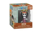Una scatola Funko Minis di Brook di One Piece, un personaggio scheletro con cappello e occhiali da sole.