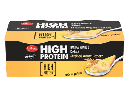 High protein joghurtos desszert