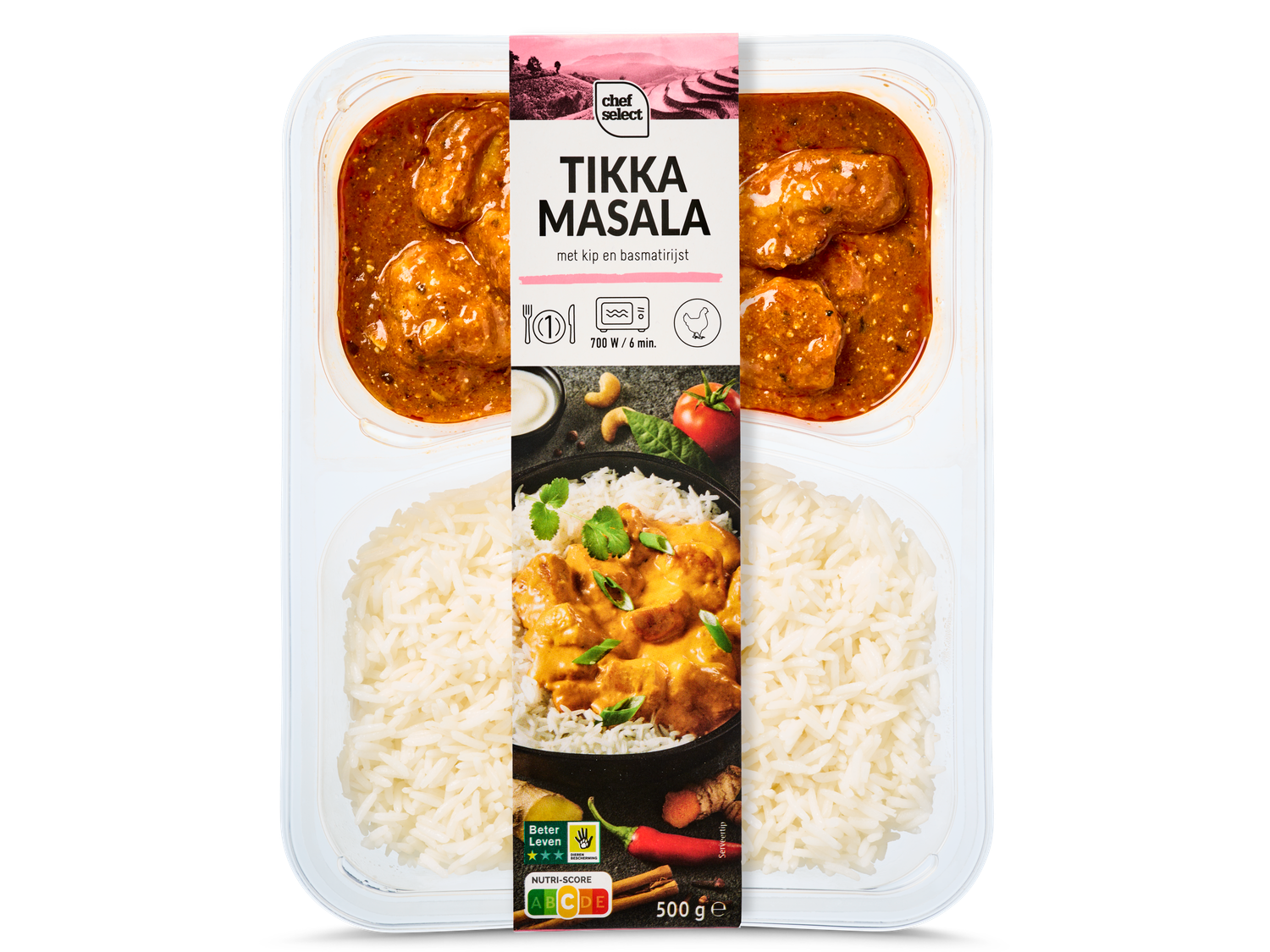 Tikka masala met rijst