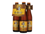 Garrafas de cerveja Archivist Abbey Ale Lager em embalagem de 4