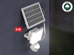 Solarna vanjska svjetiljka s senzorom pokreta.