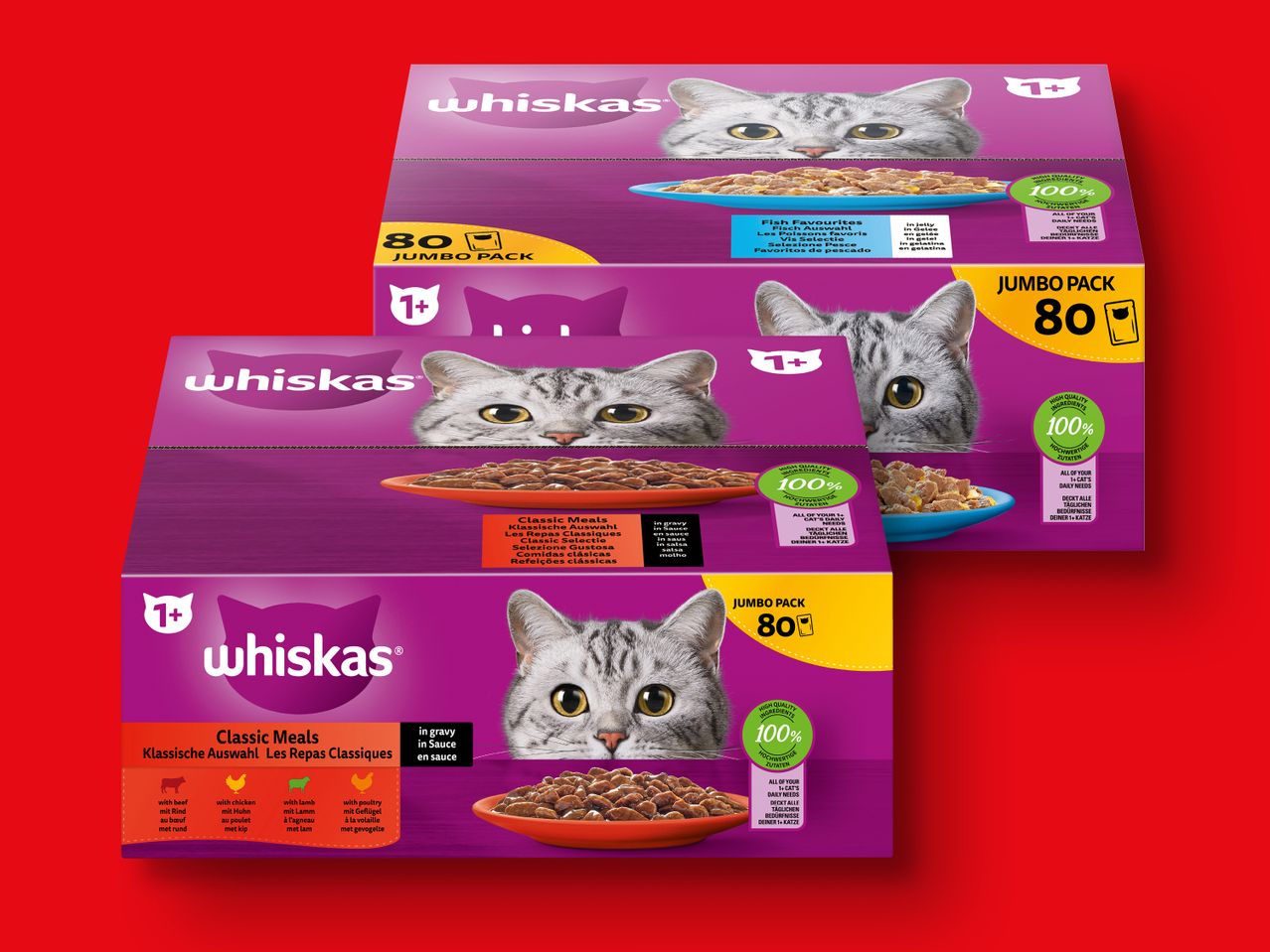 Gehe zu Vollbildansicht: Whiskas Multipack - Bild 1