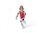 Child in a Marshall Paw Patrol costume with a mask and white sneakers.