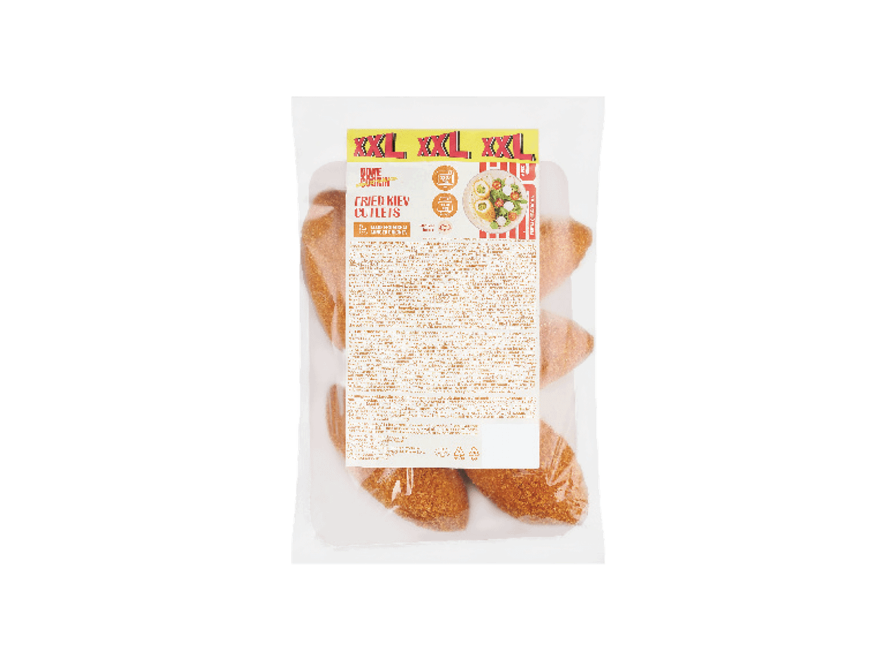 Pakuotėje – kepti koldūnai.