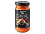 Bocal de pesto de thon raffiné aux légumes, 190g.