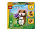Creator 3-in-1 Cute Hamster with a Flower building set, 166 pieces, for ages 7+.