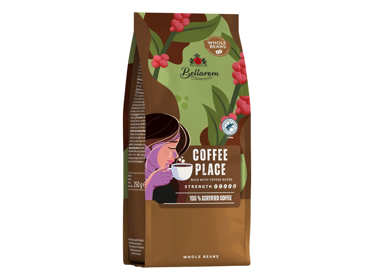 Bellarem Coffee Place: grains de café aux notes de toffee.