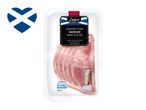 Deluxe wafer thin smoked ham slices, Scottish pork.
