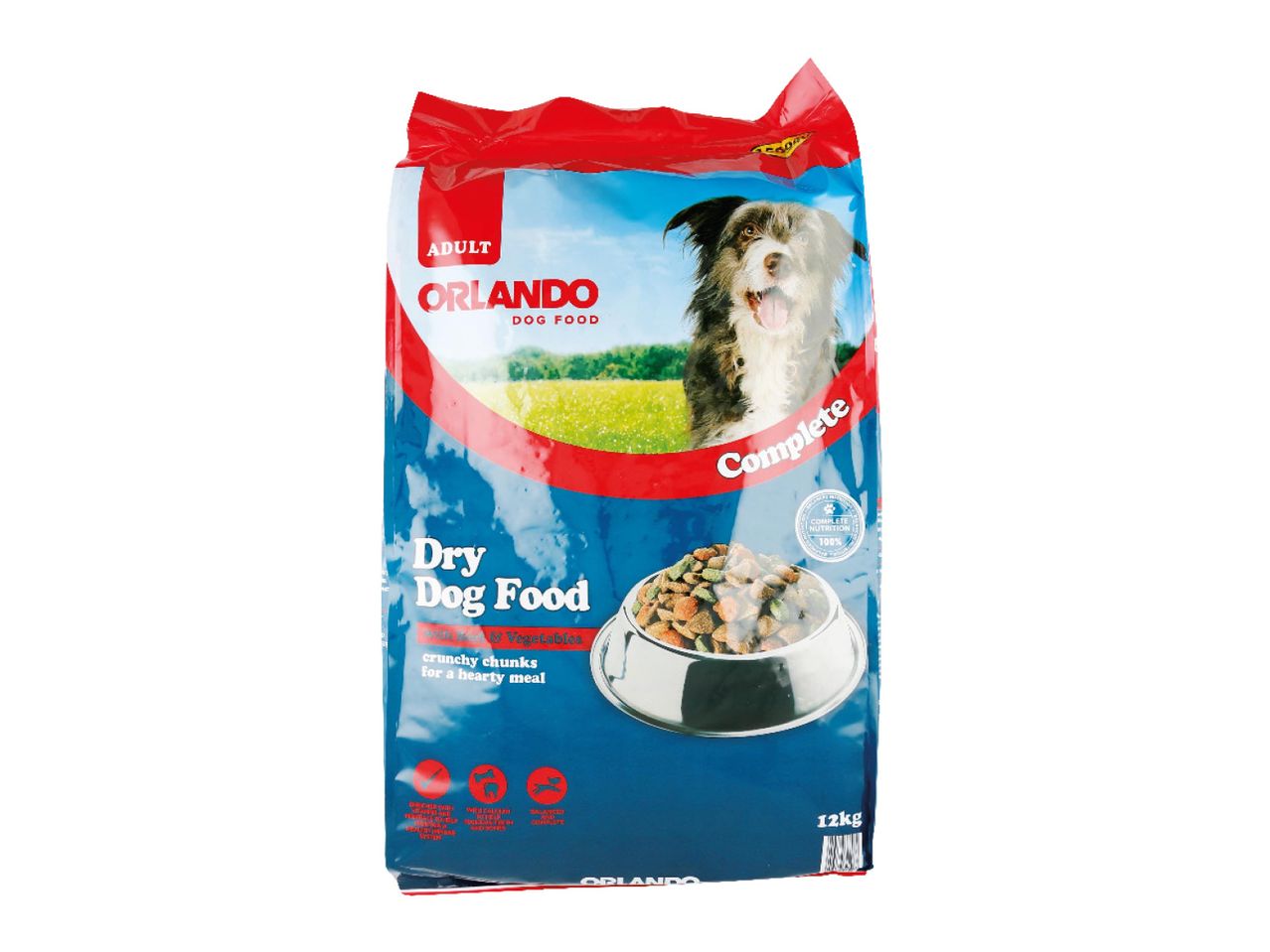 Go to full screen view: Dry Dog Food w Chicken/Beef & Veg. - Image 2
