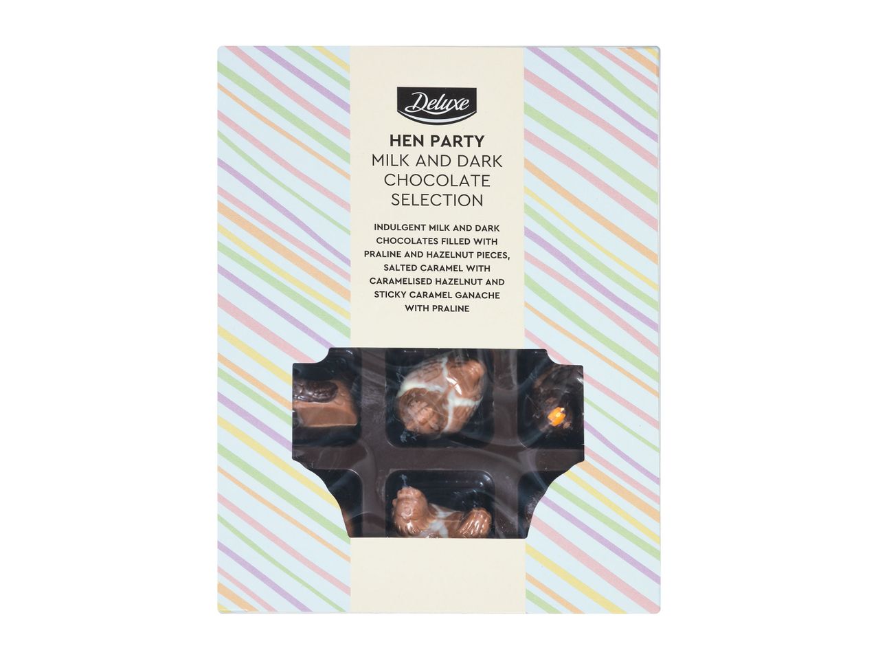Go to full screen view: Deluxe Hen Party Chocolates - Image 1
