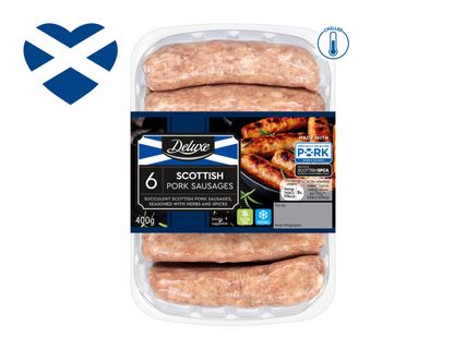6 Scottish Pork Sausages