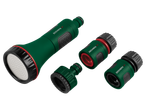 Parkside spray nozzle and hose connectors.