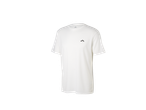T-shirt desportiva branca CRIVIT para homem com logótipo preto no peito