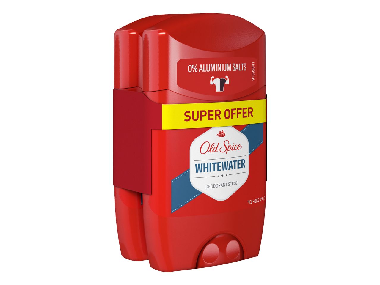 Dva dezodoranta Old Spice Whitewater v super ponudbi.