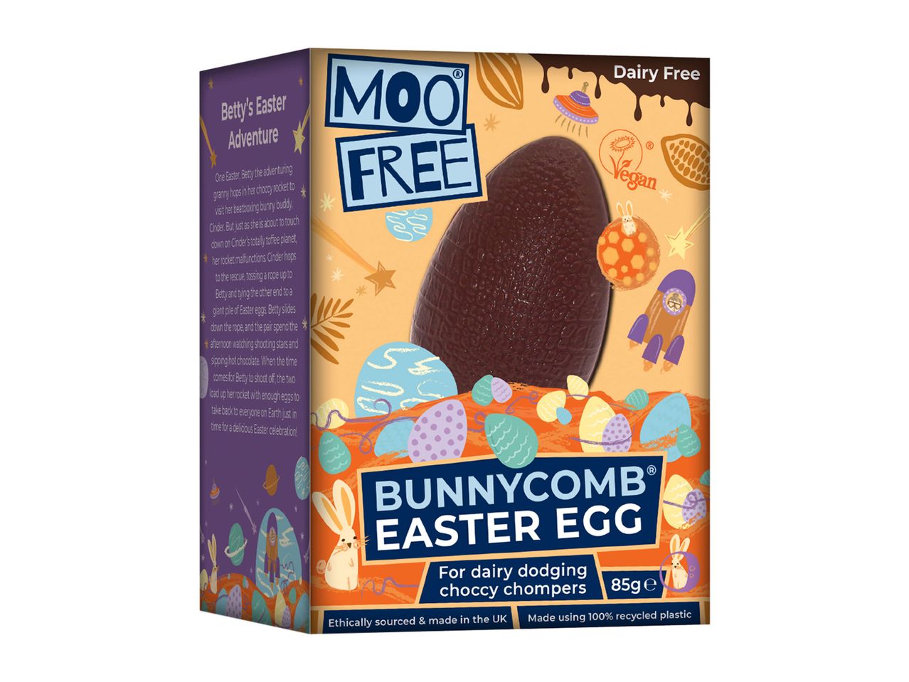 Go to full screen view: Moo Free Novelty Eggs - Image 1