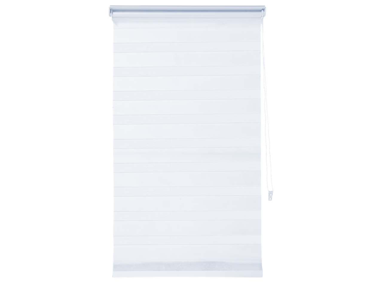 Бяла щора на черен фон.