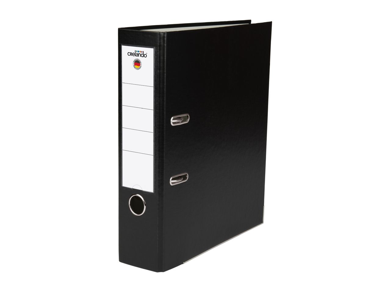 Crelando Black A4 Lever Arch File