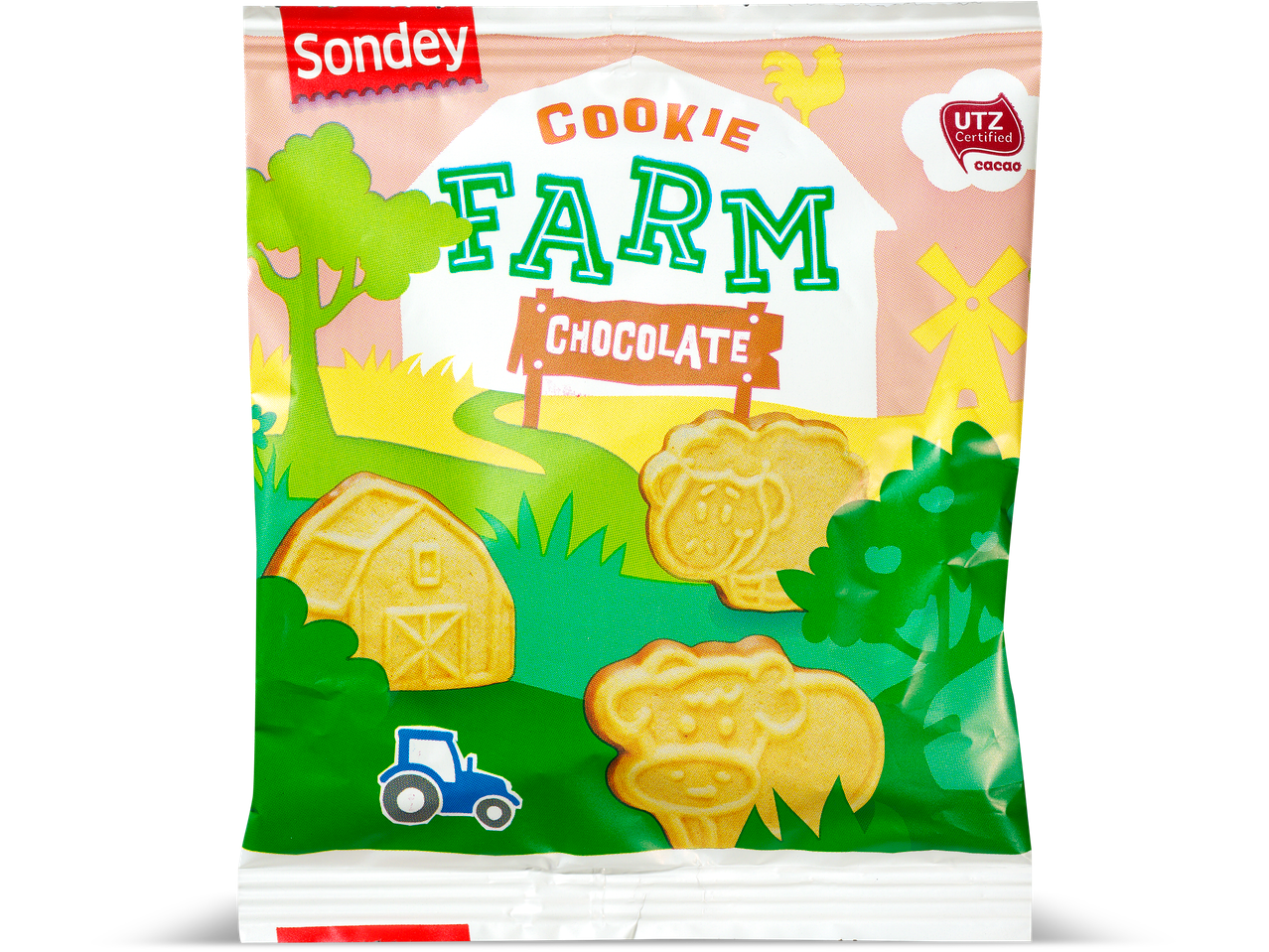 Sondey Cookie Farm chocolade koekjes in de vorm van dieren.
