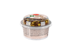 Iogurte Milbona bio com banana e muesli de chocolate.