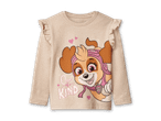 Langarmshirt für Kinder mit Skye von Paw Patrol und dem Schriftzug 'One of a Kind'