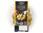 Deluxe stuffed Halkidiki olives, 150g.