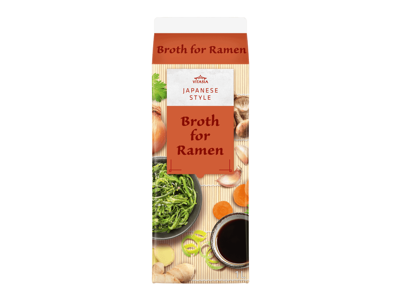 Japanilaistyylinen ramen-liemi, 1 l.
