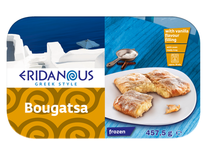 Bougatsa cu cremă de vanilie