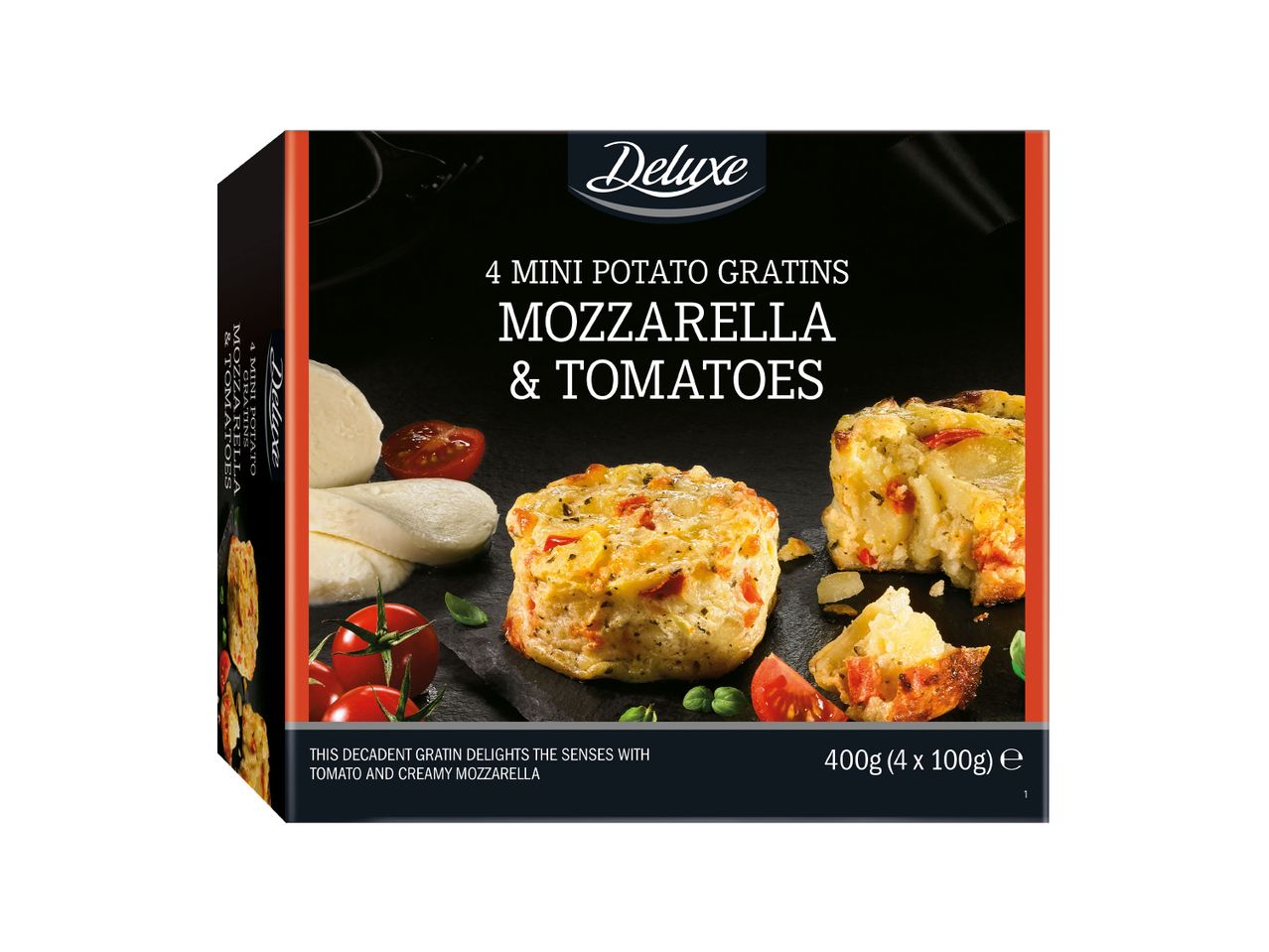 Mene koko näytön tilaan: Deluxe Tomaatti-mozzarella-perunapaistos - Kuva 1