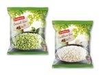 To poser med frossen Fresona broccoliris og blomkålris.