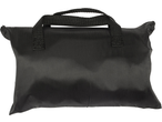 Zoofari Car Seat Cover, folded black fabric with carrying handles