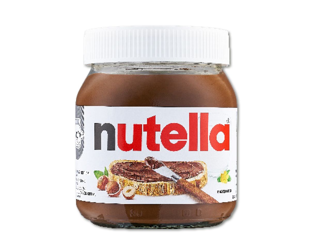 Nutella riekstu sviesta burka.