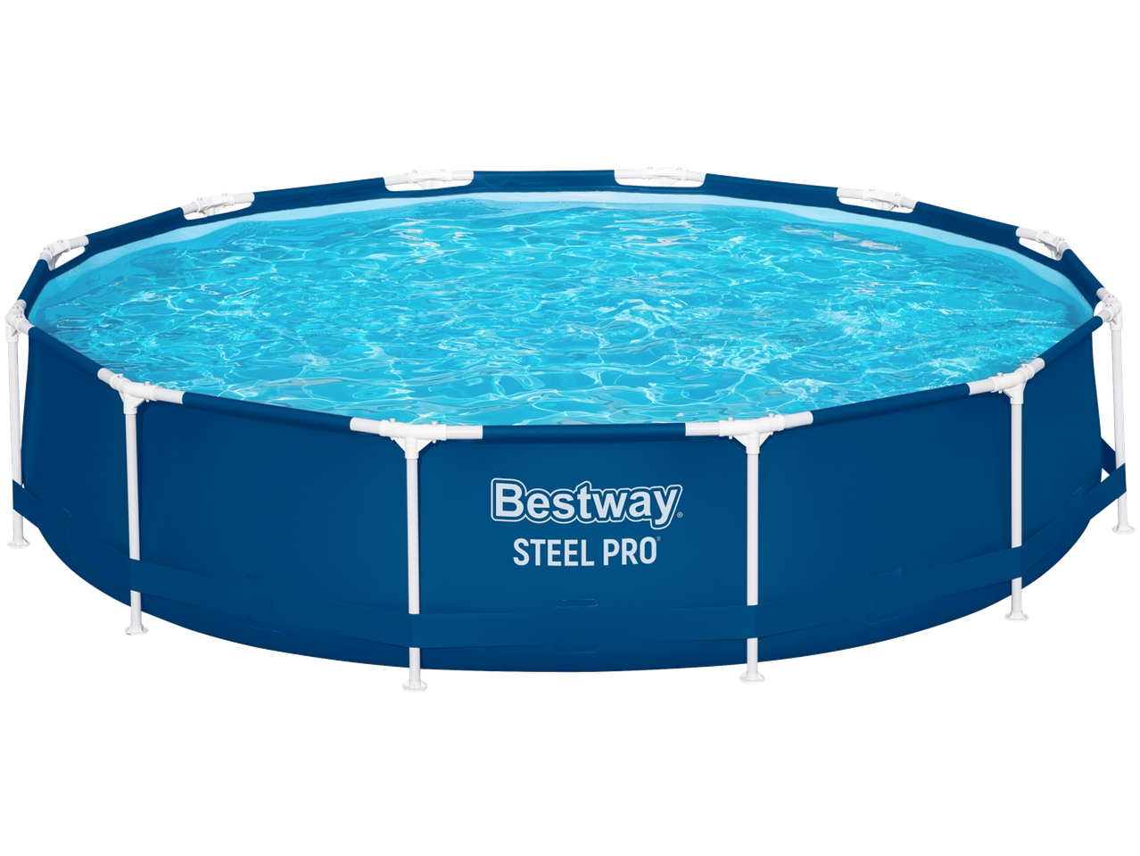 BESTWAY STEEL PRO fémvázas medence szűrőszivattyúval, kék