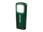 PARKSIDE LED work light in green and black with a red power button