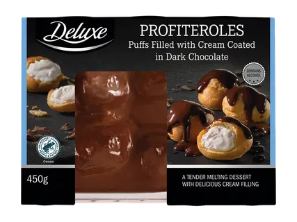 Profiterol / tiramisu