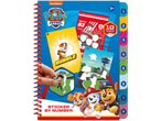 Paw Patrol sticker puzzle book: 10 numbered stickers.