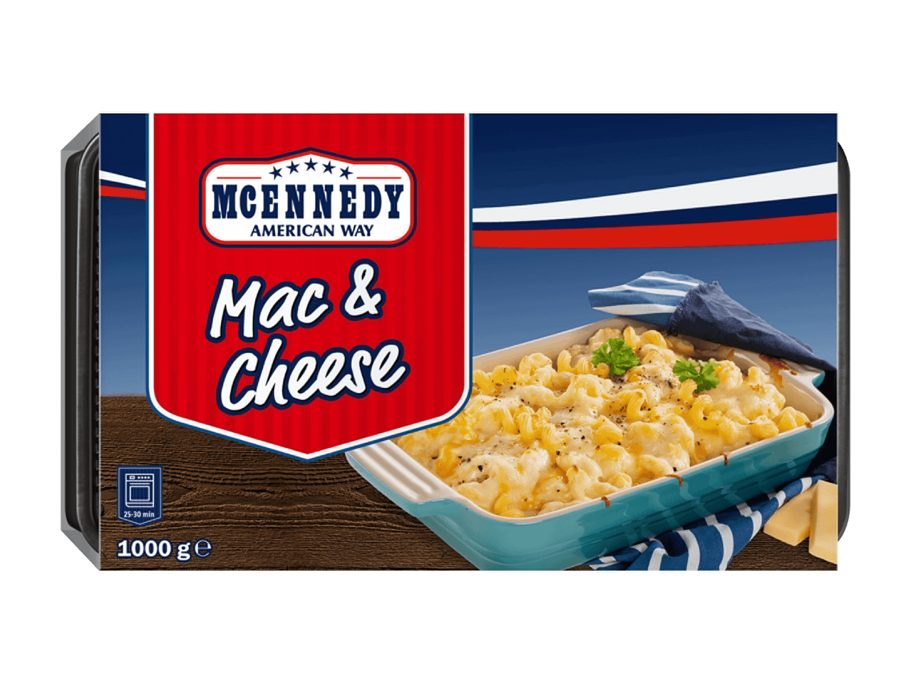 McNedy American Way Mac & Cheese, 1000 g.