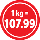 1 kg = 107,99