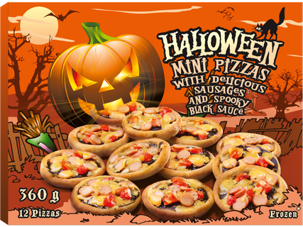 HALLOWEEN Minipizza's