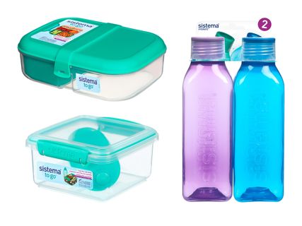 SISTEMA Trinkflasche/Lunchbox