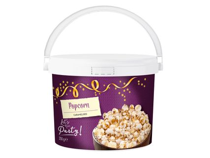 Karamellizált popcorn