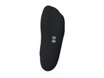 Black shoe insole with '23-26' printed on it, on a white background.