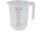 Caraffa graduata con marcature in ml e g 