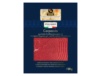 Italiamo Carpaccio vom Rind