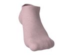 Single light pink ankle sock, viewed from the side.