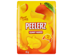 Sweet Corner Peelerz Gummy Mango cukorka csomagolás mangó gyümölccsel és gumicukor formákkal.