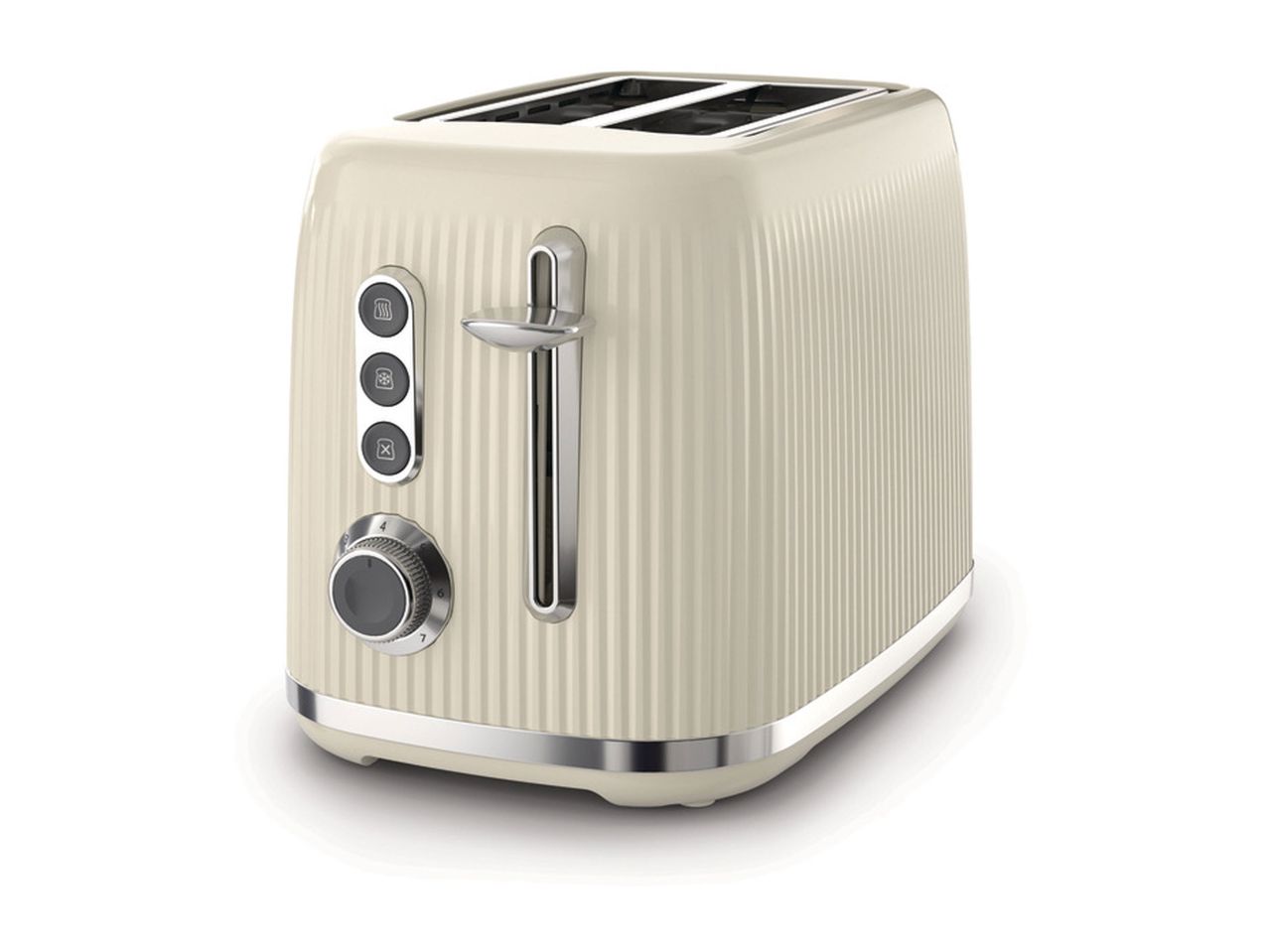 Go to full screen view: Breville Bold 2 Slice Toaster - Cream - Image 2