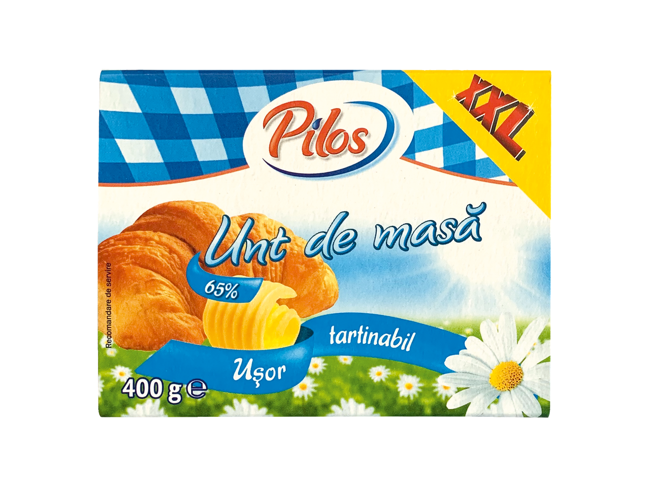 Unt Pilos XXL, 400g, cu croissante.