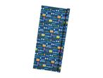 Birthday wrapping paper roll with a colorful, celebratory design.